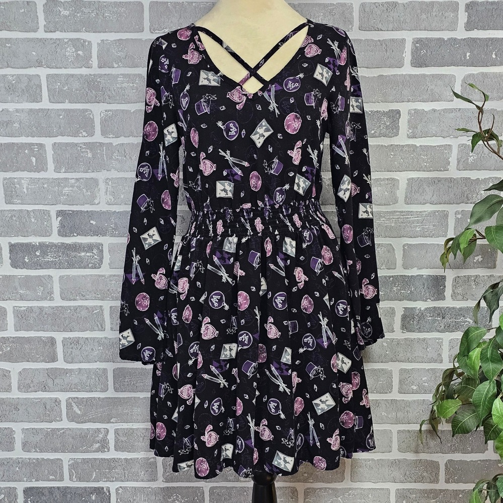 Harry Potter Hot Topic Weasleys Wizard Wheezes Dress Medium Witchy Dark Academia